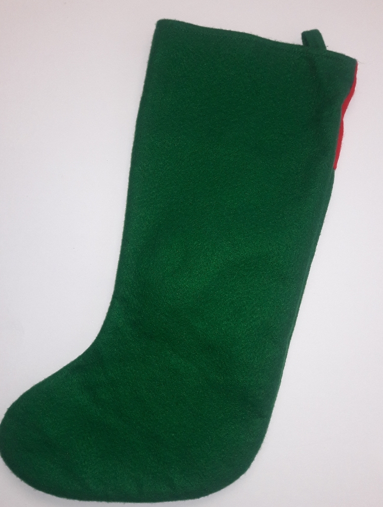 Snowman stocking - Picture 2 of 3